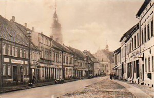 Schliebener Straße mit Blick Richtung Markt